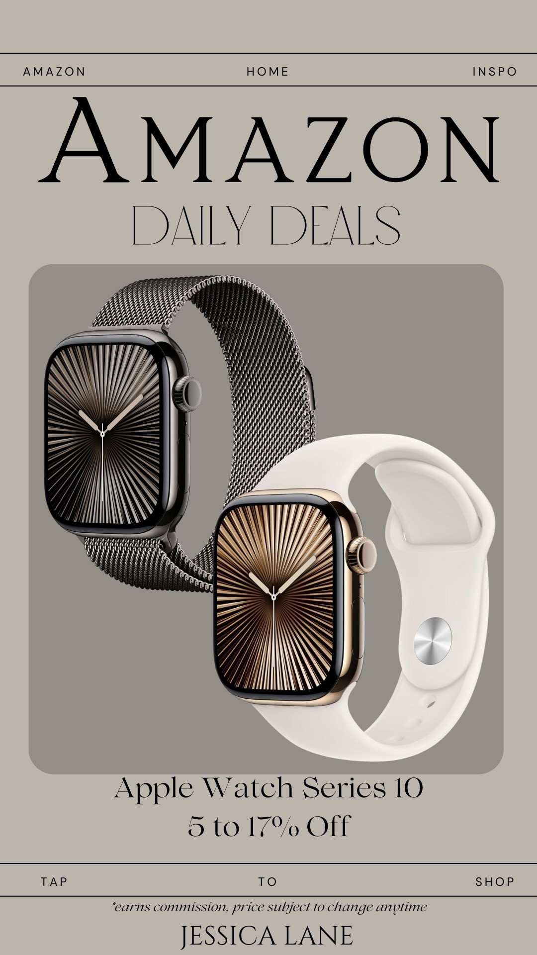 Upgrade your wrist game! The Apple Watch Series 10 is on daily deal and ready to keep you connected, active, and on time. #AmazonFinds #TechDeals #LTKDaily

#LTKGiftGuide #LTKHoliday #LTKActive