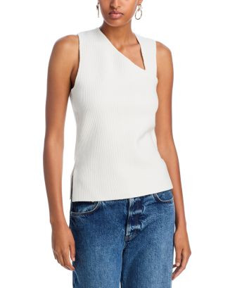 Asymmetrical Neck Tank Top - Exclusive | Bloomingdale's (US)