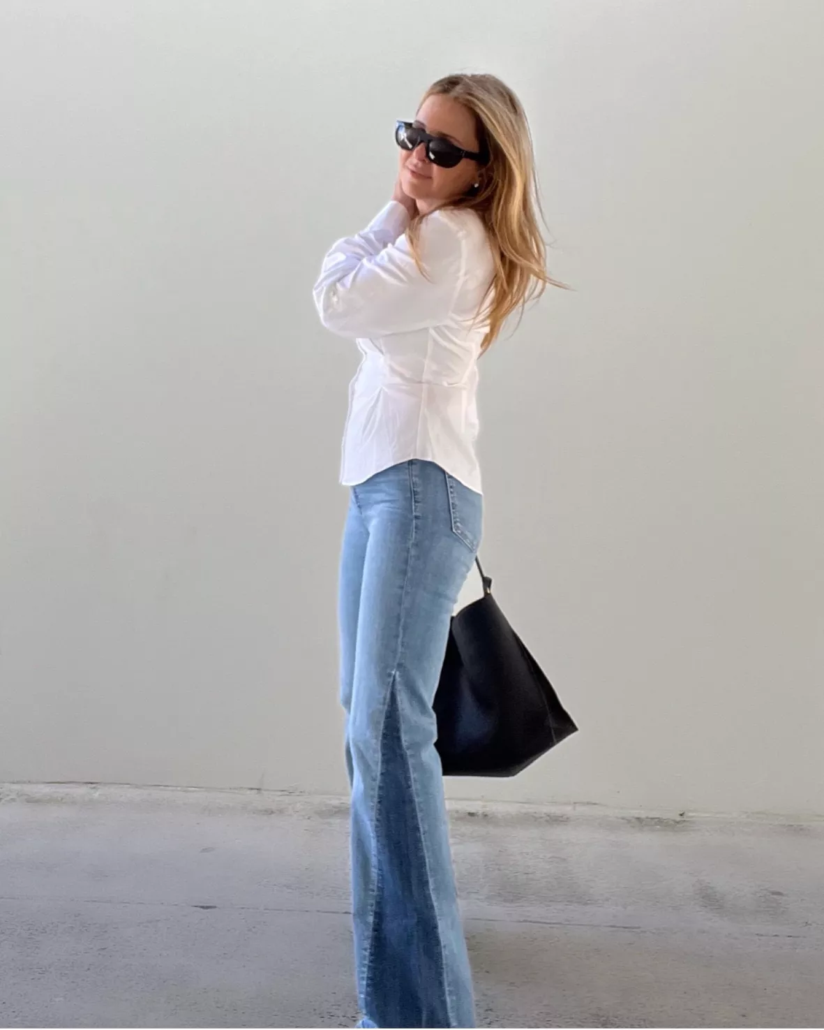 High Rise Patched '70s Flare Jeans … curated on LTK