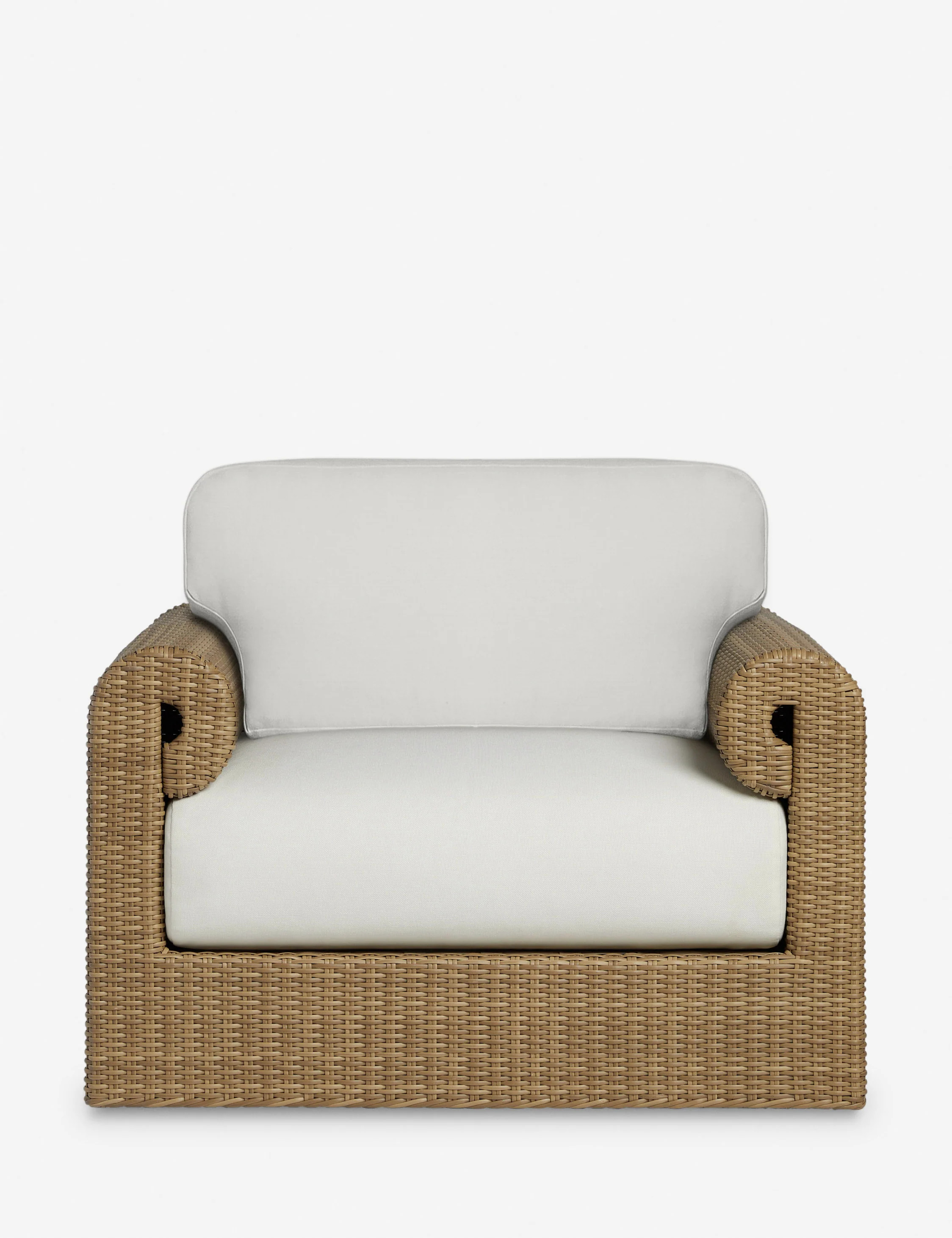Balla Outdoor Swivel Accent Chair | Lulu and Georgia 