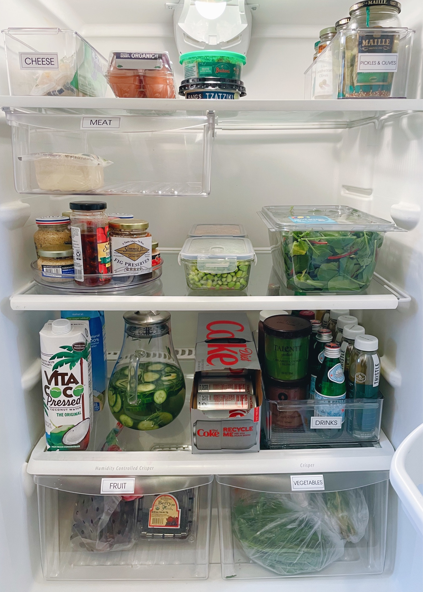 a few bins in the fridge will make it feel way more organized! #kitchenorganization

#LTKstyletip #LTKhome #LTKfamily