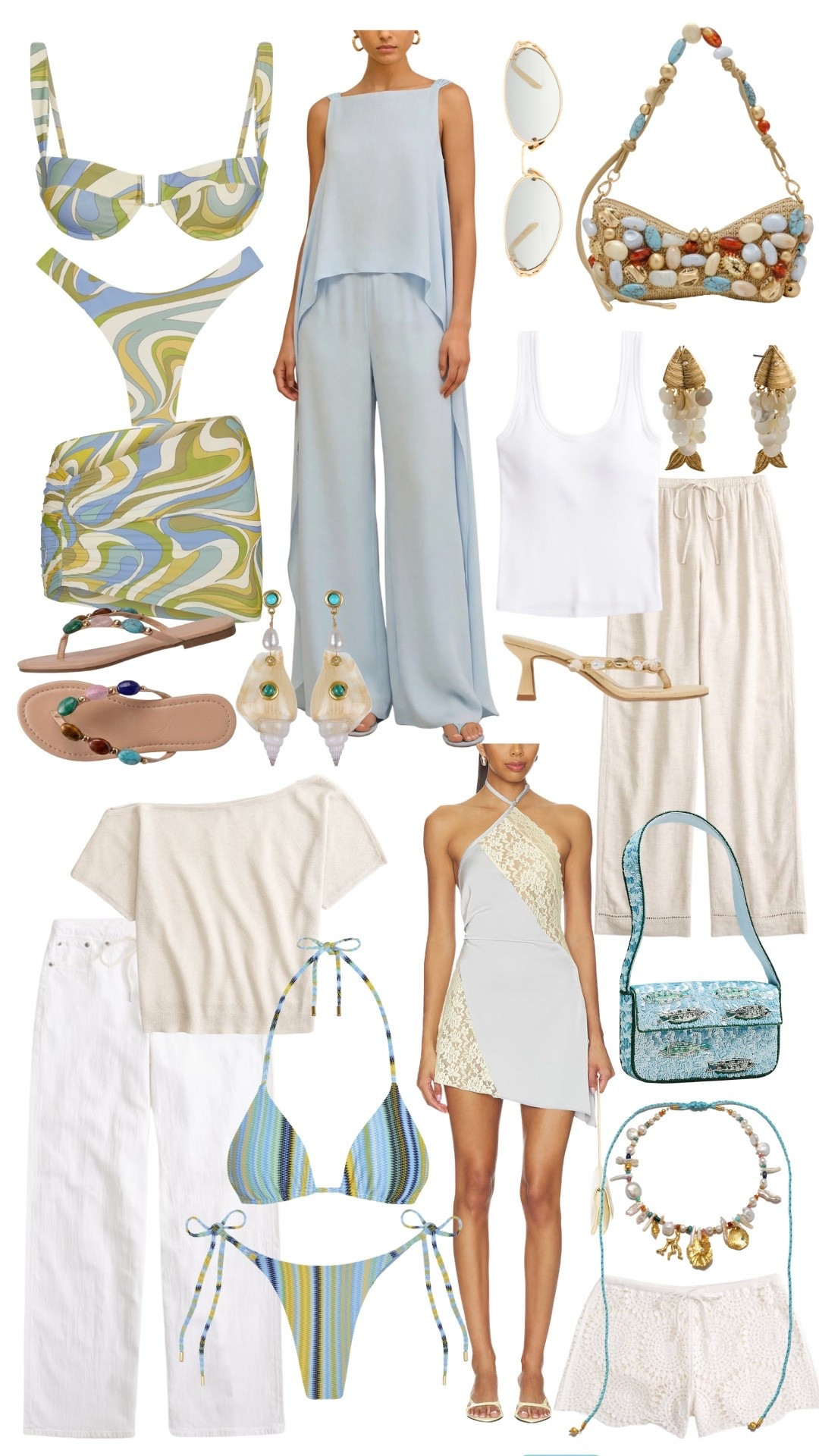 summer outfit inspo ✨🍋‍🟩🩵 what you need to pack for your next beach vacation, summer travels, beach day + more!

summer outfits
Summer dresses
beach vacation
vacation outfits inspo
Monday swimwear
beaded bag
linen pants
blue set

#LTKootd #LTKSeasonal #LTKSwim