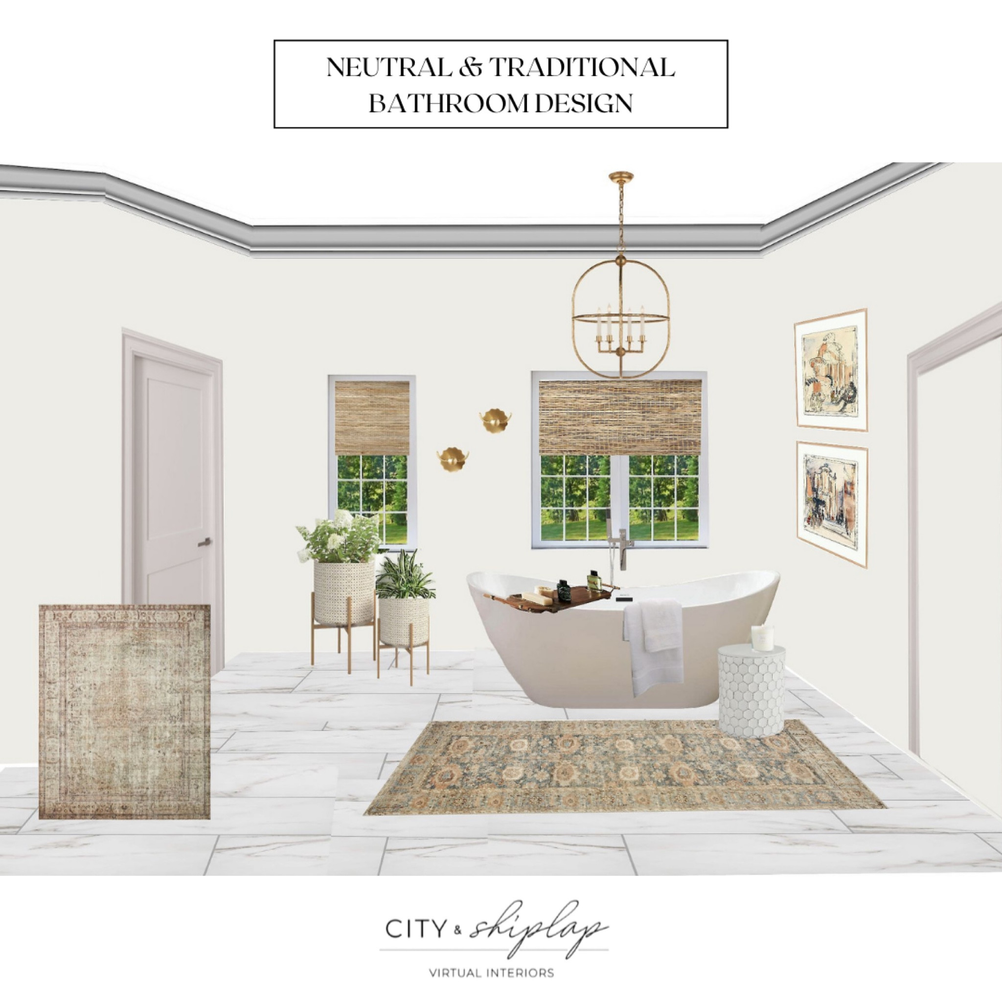 Neutral & traditional primary bathroom design 

#LTKSaleAlert #LTKHome