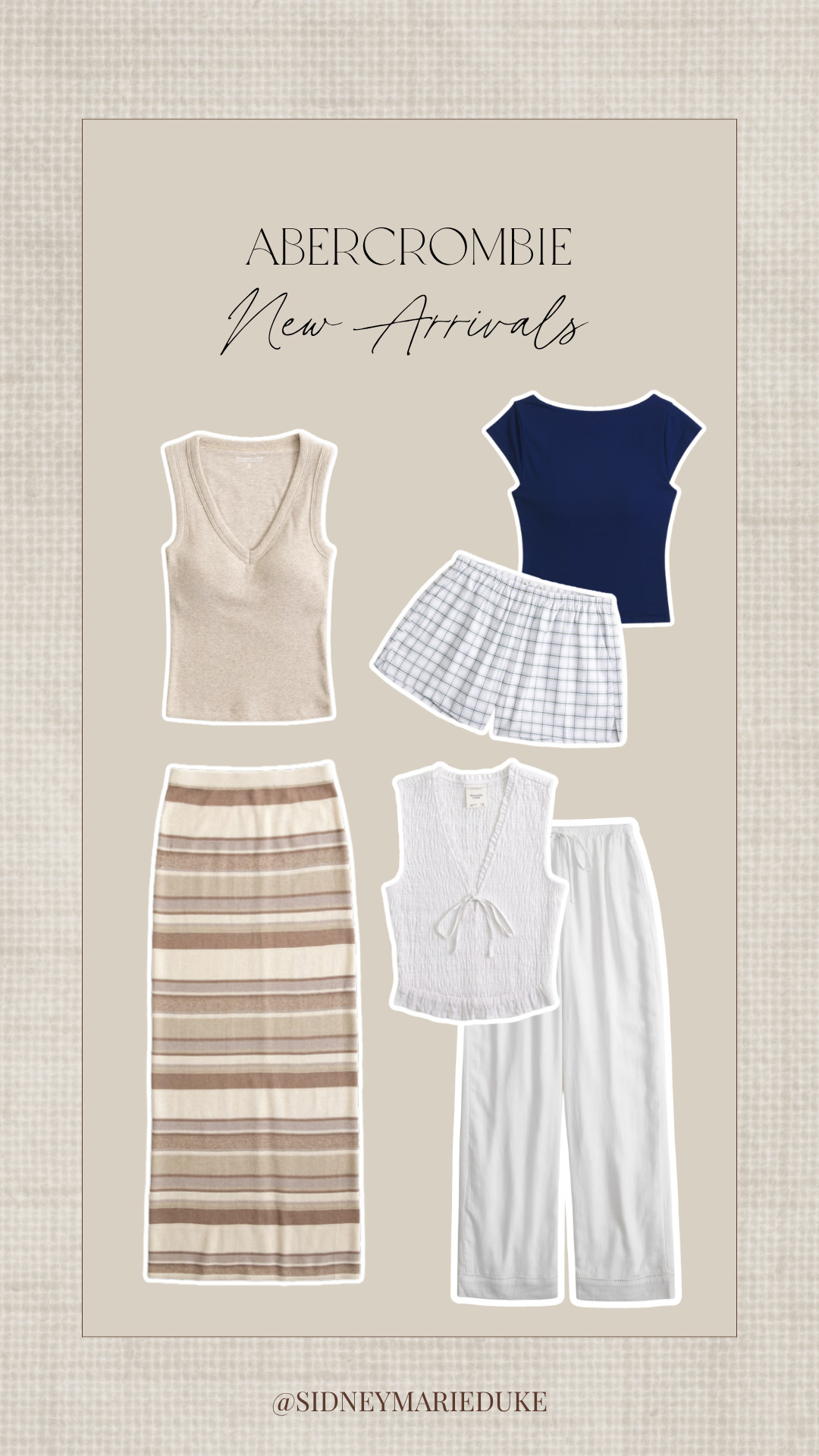 My favorite new arrivals this week!! Put together some outfit inspo for you all🥰




Summer outfits, new, fresh finds, maxi skirt, matching set, pull on shorts, seasonal, date night outfits, vacation outfits beach, sidneymarieduke 

 #LTKootd #LTKSeasonal