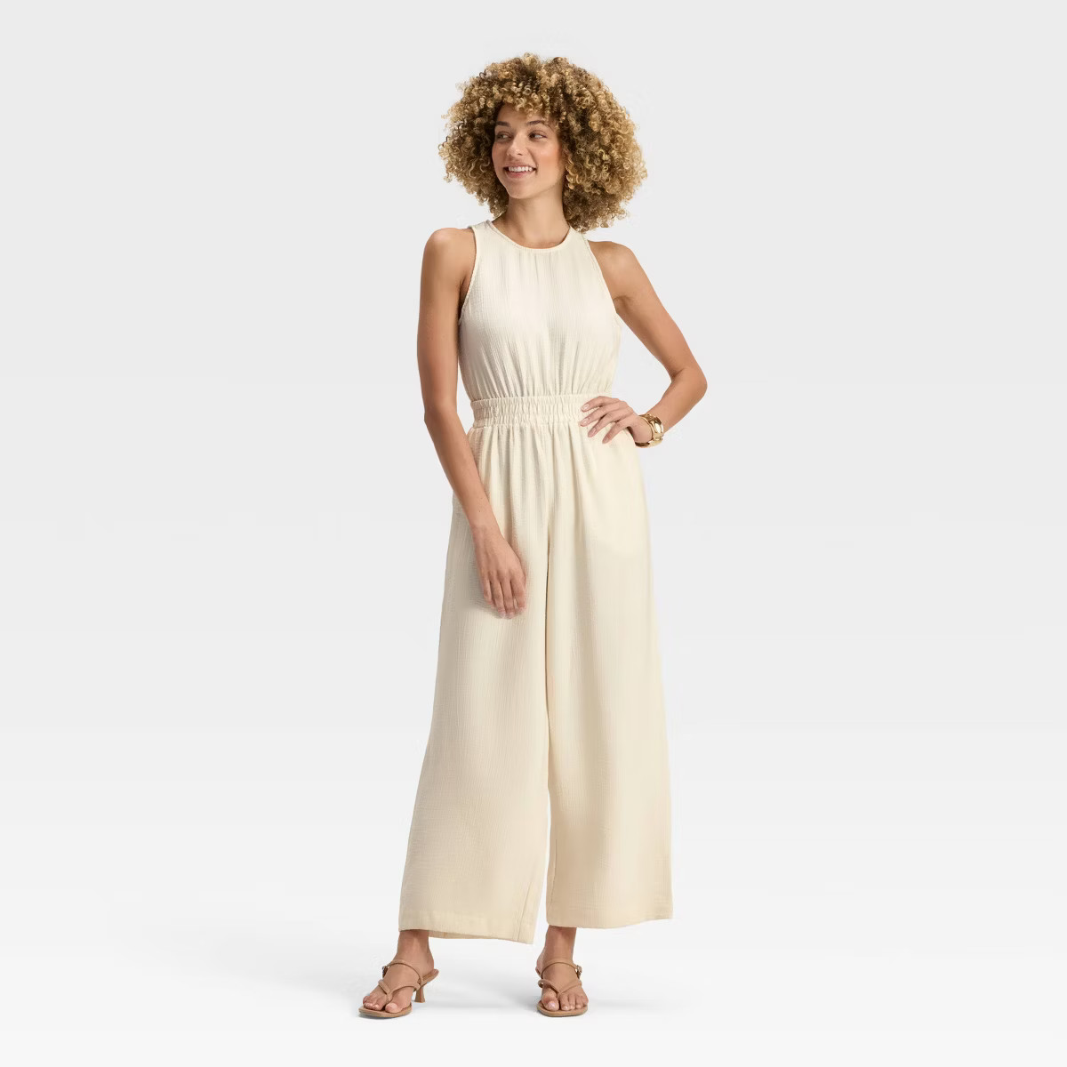 Women's Modern Gauze Jumpsuit - A New Day™ | Target