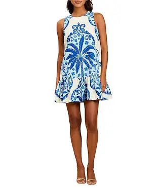 Mestiza New York Sorella Crew Neck Sleeveless Mini Dress | Dillard's | Dillard's