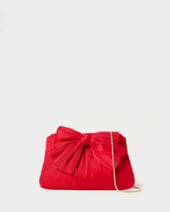 Rayne Red Bow Clutch | Loeffler Randall
