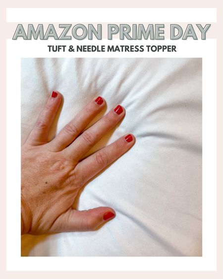 This tuft and needle mattress topper is so comfortable and on sale today for Amazon prime day.

#LTKxPrimeDay #LTKFind #LTKhome