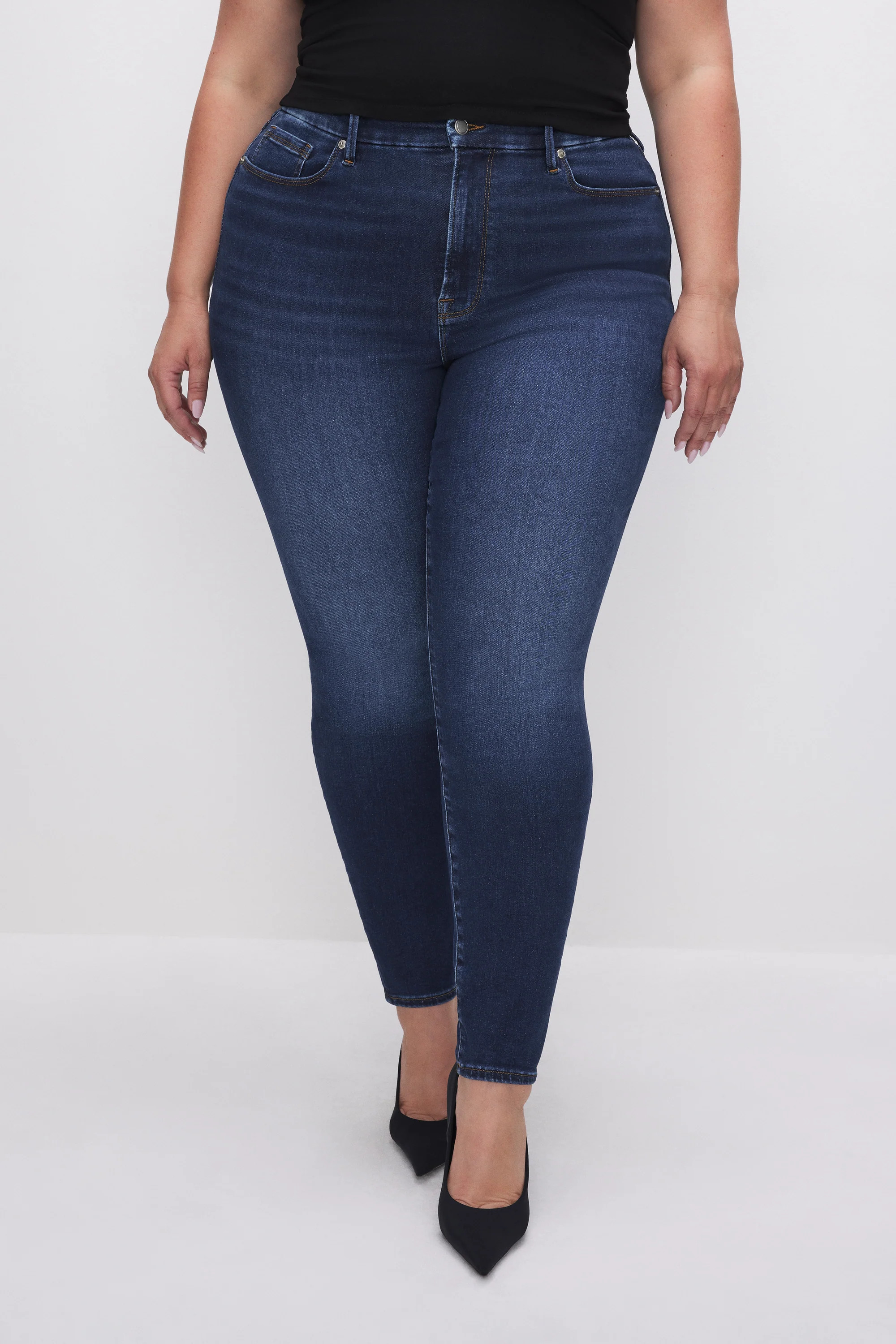 ALWAYS FITS GOOD LEGS SKINNY JEANS | INDIGO446 - GOOD AMERICAN | Good American