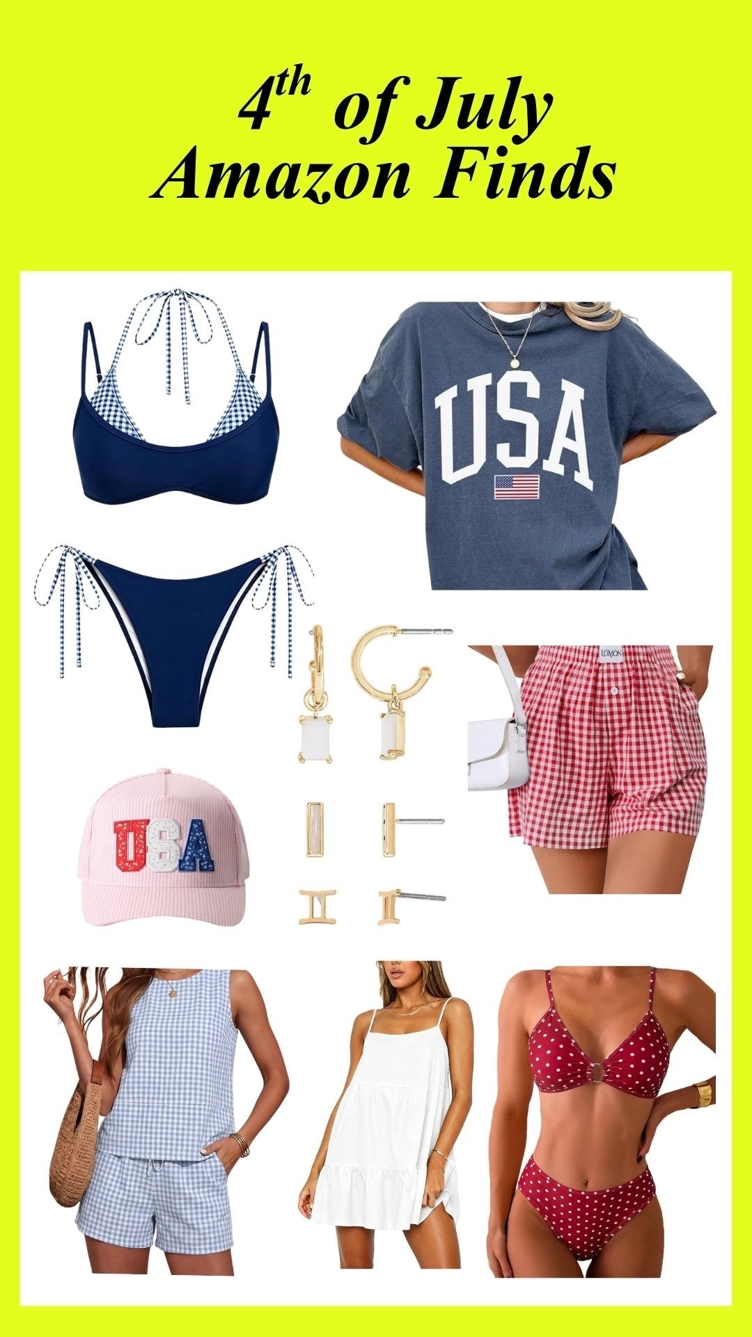 4th of July Amazon Finds 🇺🇸🤍✨

#LTKSeasonal #LTKMidsize