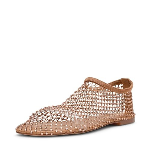 Steve Madden Women's Mino Ballet Flat, Blush, 7.5 | Amazon (US)