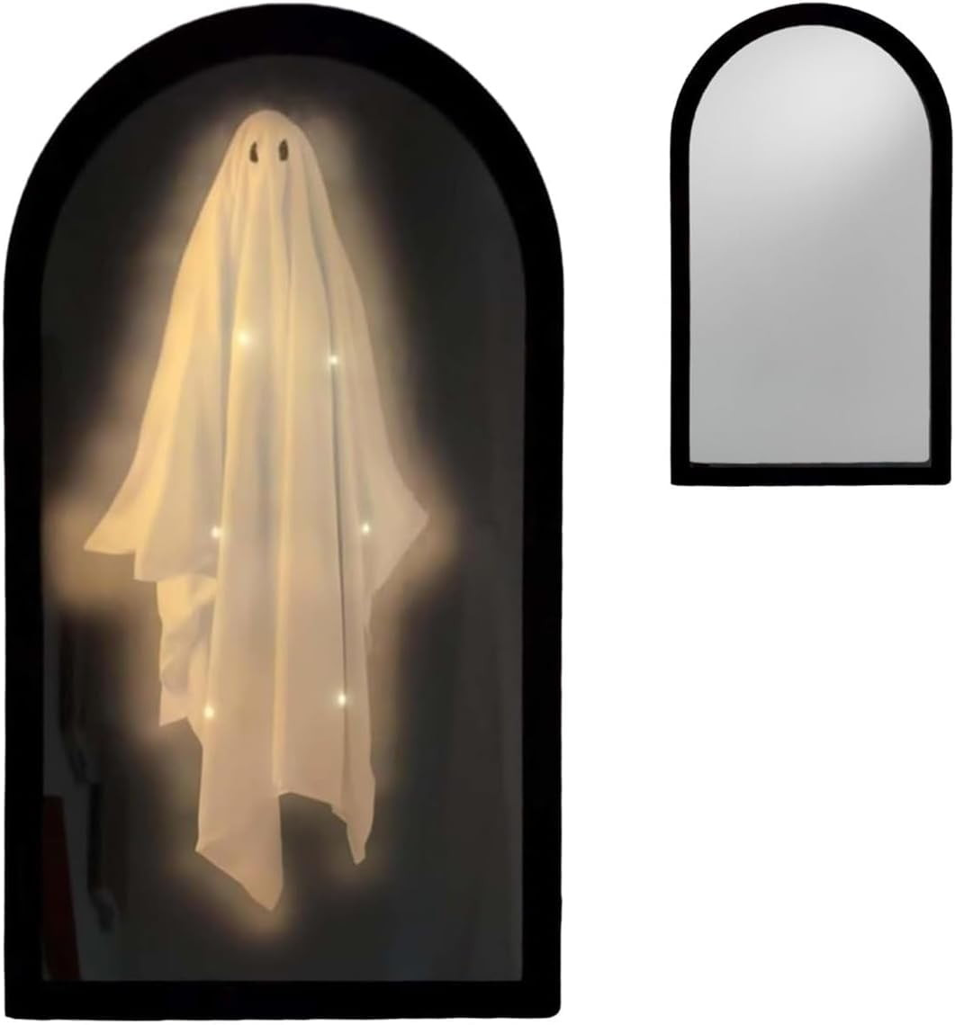 2025 Martha Stewart Ghost Mirror with Eyes Ghost for Halloweens Decor, Indoor DIY Ghosts Mirror, ... | Walmart (US)
