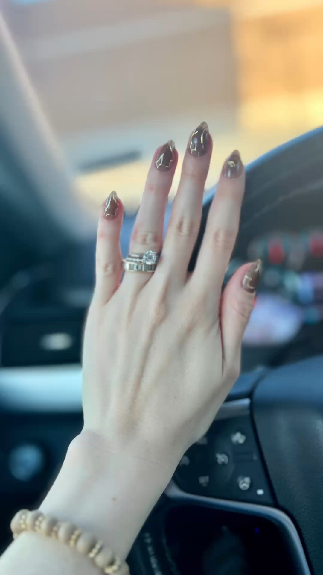 Not a huge Harry Potter fan, but I am a big fan of cute press-ons that last 🤎✨ 

These are from the Glamnetic x Harry Potter collab in the shade “Golden Cup.” 
The warm brown with gold detail is so pretty and neutral enough to wear with everything.

And my favorite part? These were basically free. One of my friends and I wear different nail sizes, so we trade the leftover nails from our sets. It saves money and lets us try styles we might not have picked ourselves.

If you’ve been wanting to try Glamnetic, these are one of my favorite everyday sets.

#LTKselfcare #LTKmomlife #LTKBeauty