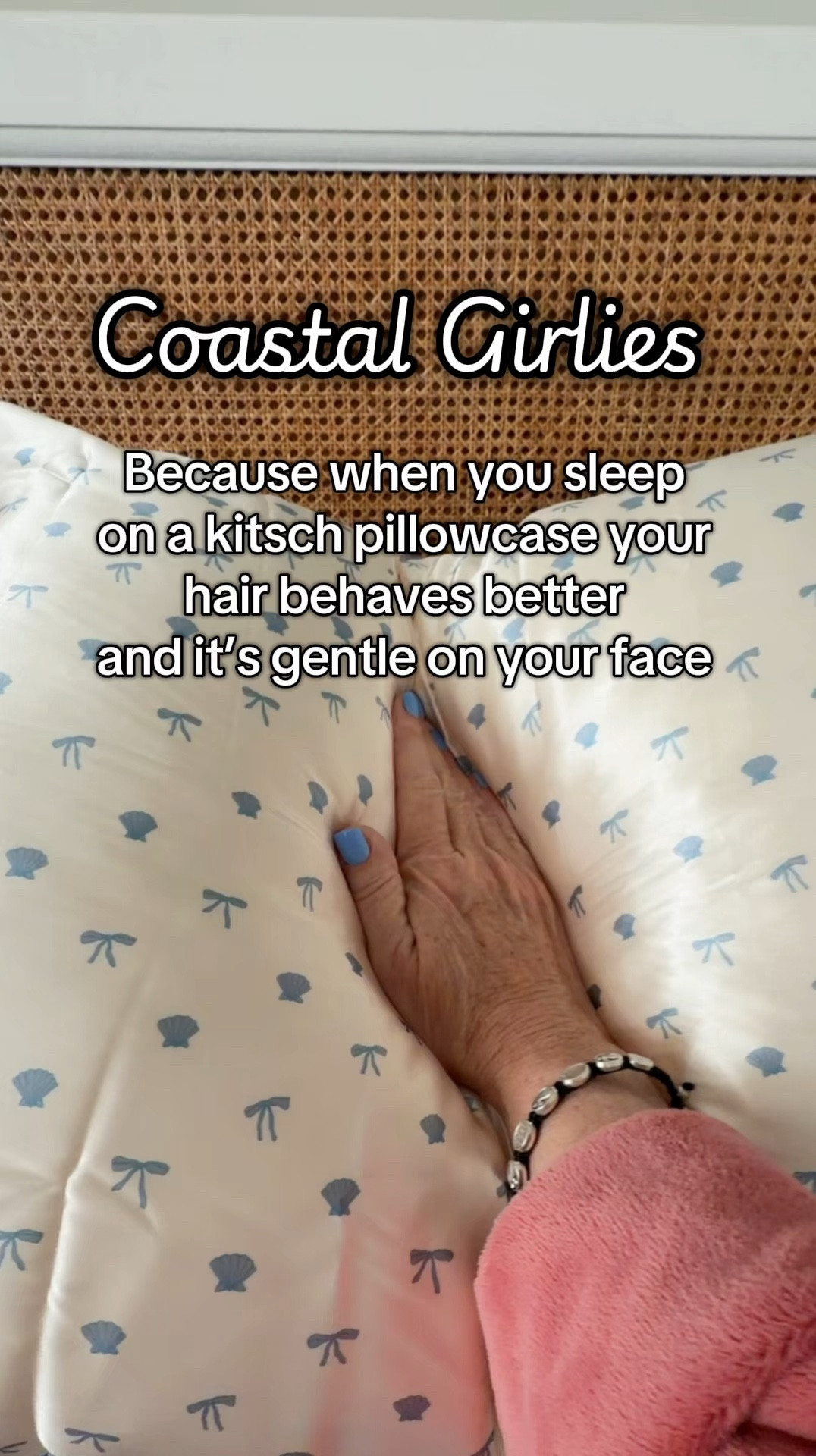 take good care of your hair and your skin while you sleep - in this adorable soft coastal pillowcase #coastalchic #cottagecore #coastalgrandmother #coastalgranddaughter 

#LTKBeauty #LTKMothersDay #LTKHome