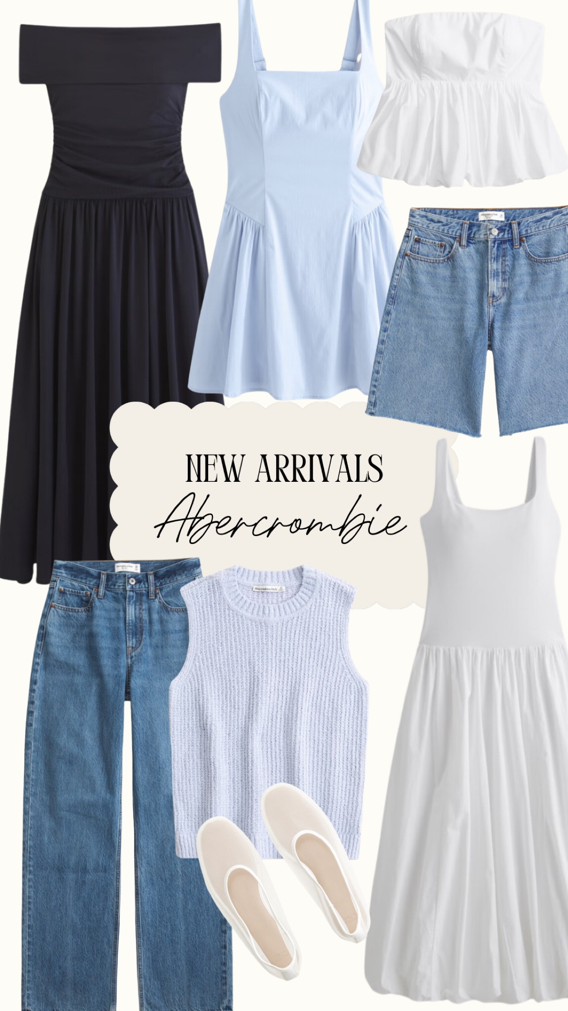 abercrombie new arrivals, dress, jeans, top, ruffle, drop waist, sweater

#LTKxVICI #LTKGiftGuide #LTKMostLoved