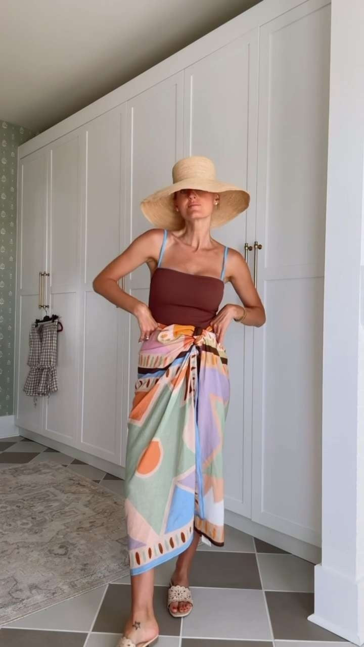 A sarong is one of my favorite cover up's for the beach! Amazon has so many cute prints! Wearing M in this swimsuit!

Loverly Grey, swimsuit, sarong, vacation looks, resort wear, cover up 

 #LTKSeasonal #LTKSwim