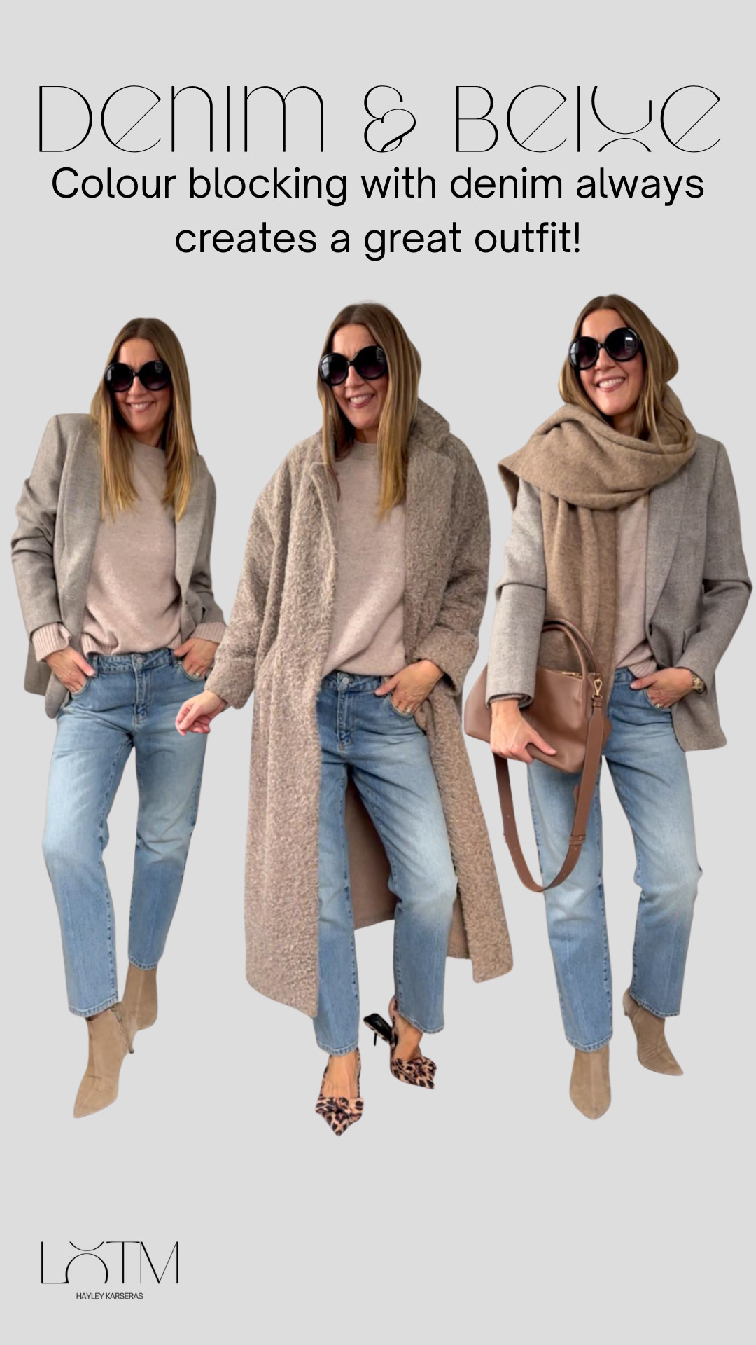 How to style Denim and Beige to make a staple outfit | Mint Velvet | Beige | tan | taupe | denim | jeans | blazer | knitwear 

 

#LTKwinter #LTKeurope #LTKstyletip