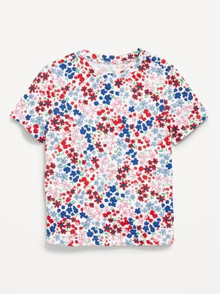 Short-Sleeve Printed T-Shirt for Toddler Girls | Old Navy (US)