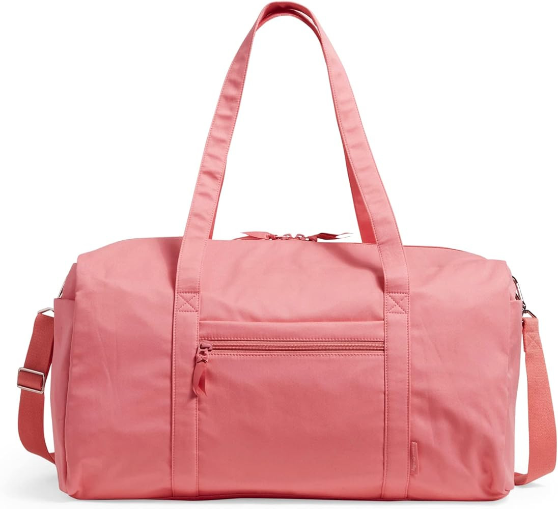 Vera Bradley Women's Cotton Large Travel Duffel Bag | Amazon (US)