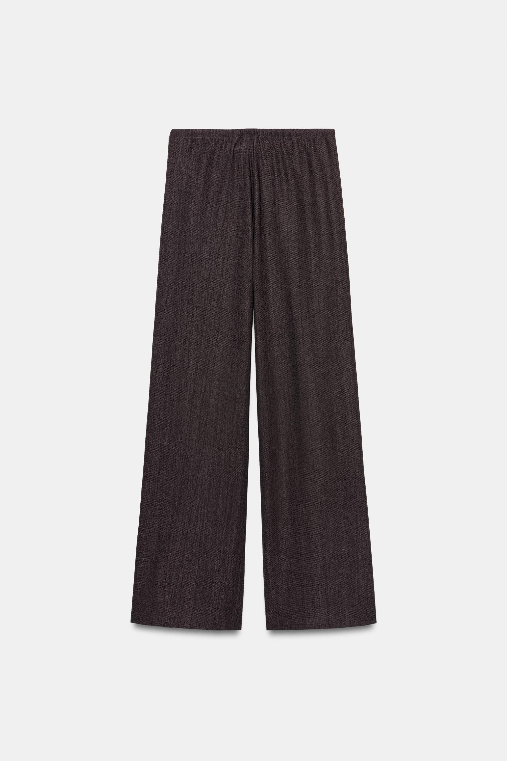 RUSTIC STRAIGHT LEG PANTS | Zara Canada