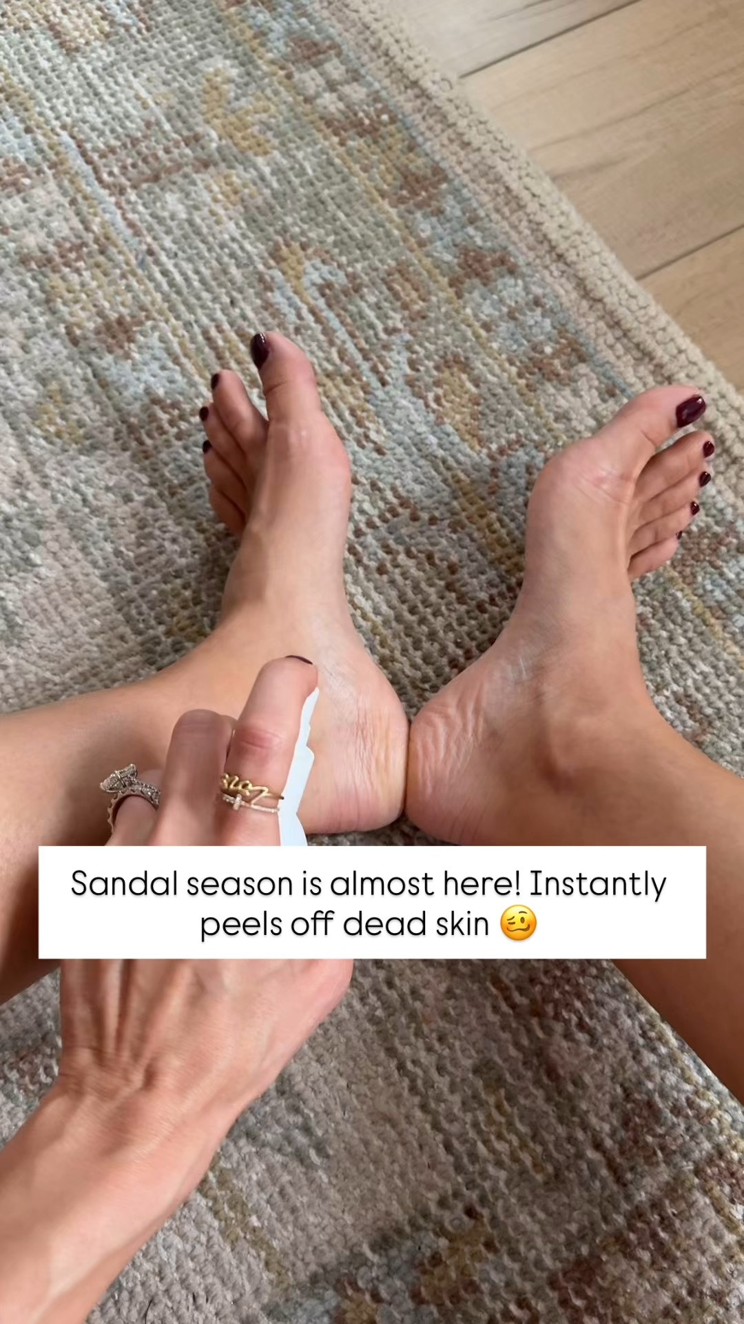 Unsexy things I do to look and feel my best! This foot spray is amazing. It will instantly peel off any dry skin! Just rub it right off after you spray. 

#LTKmorningroutine #LTKselfcare #LTKBeauty