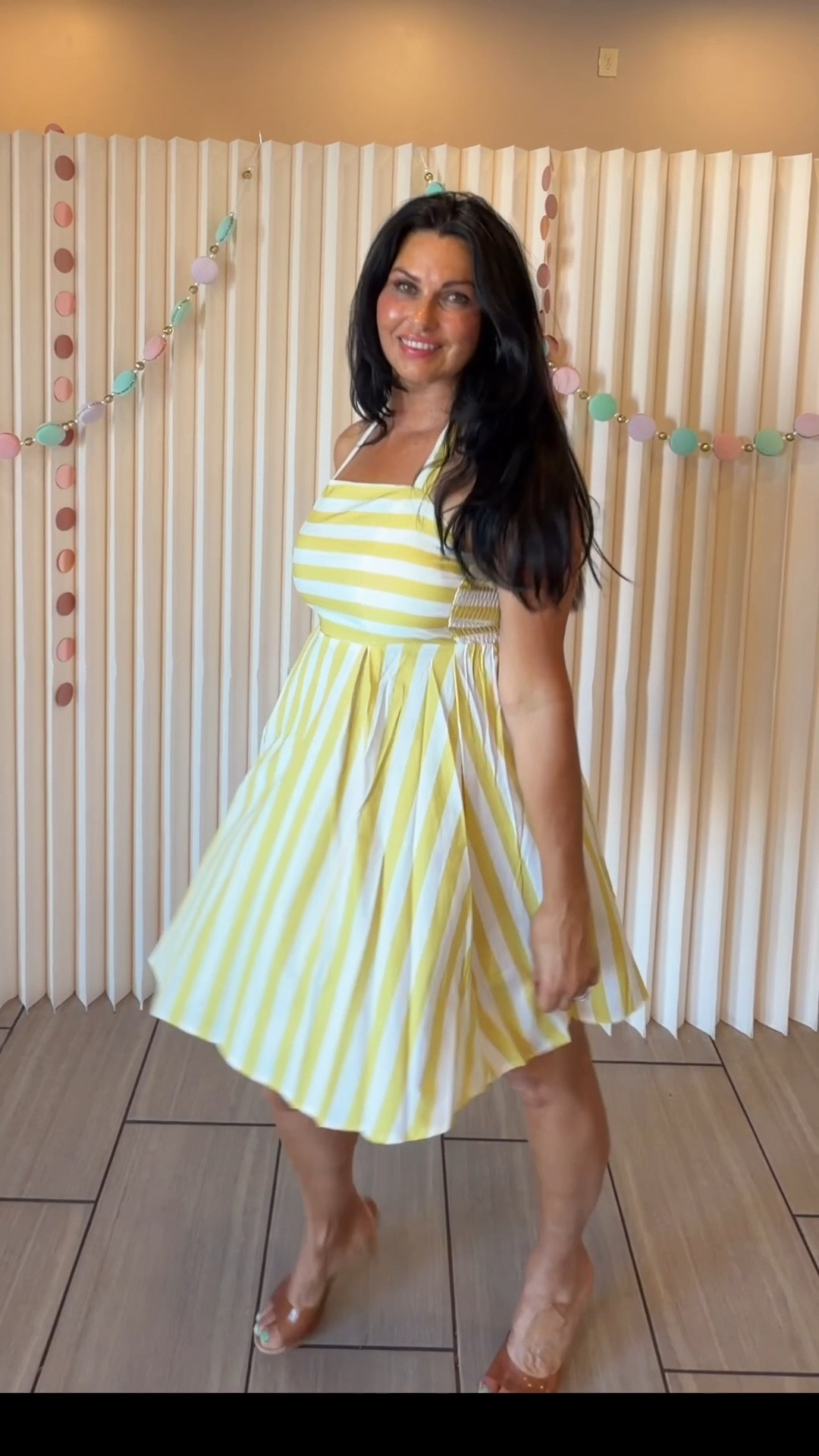 Date night outfit! 🌼

This cute mini dress is perfect for a fun date night, brunch, or day shopping.

This halter dress is a true Amazon find. I love how flowy it is and the chest area is stretchy in the back which makes it fit extra well. The straps tie so you can adjust them to whatever size you need. It’s a good closet staple.

#heels #purse #goldbracelet #goldearrings #diamondearrings

#LTKootd #LTKvlog #LTKdayinmylife