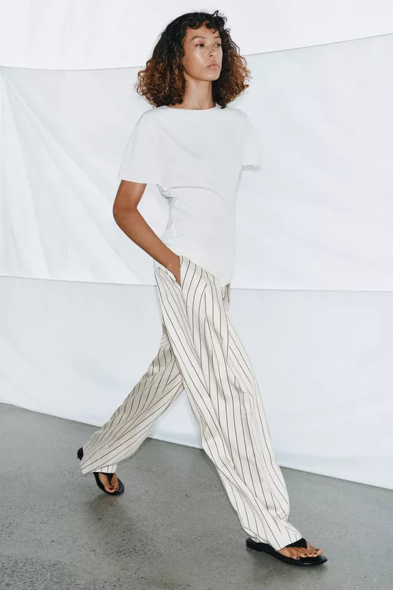 TOP BANDEAU DÉCOLLETÉ CŒUR | Zara FR