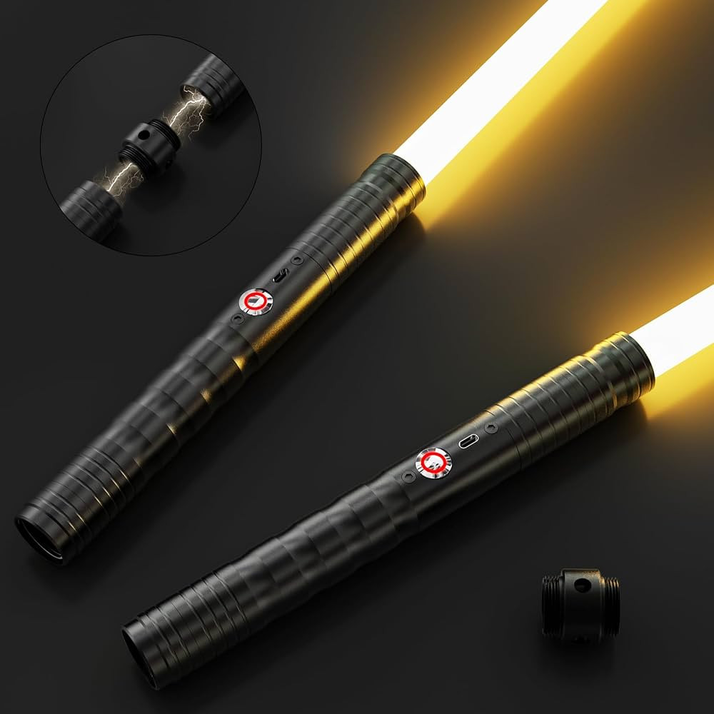 jvmusaber Lightsaber Toy, 8-12 Year Old Boy Girl Birthday Gift, 2-in-1 Detachable USB C Charge Li... | Amazon (US)