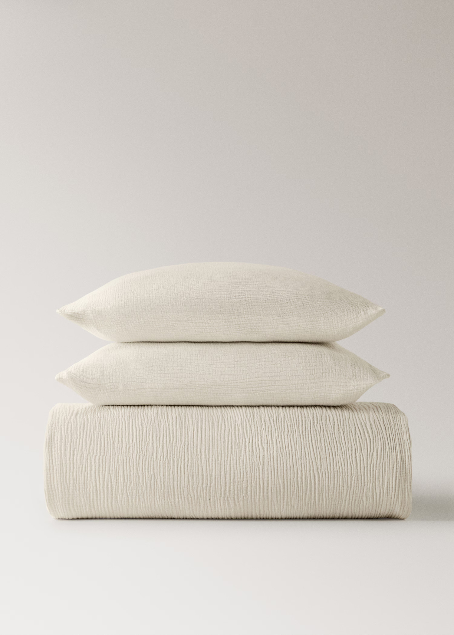 Housse de couette gaze de coton lit 180/200 cm - Home | MANGO France métropolitaine | Mango EU