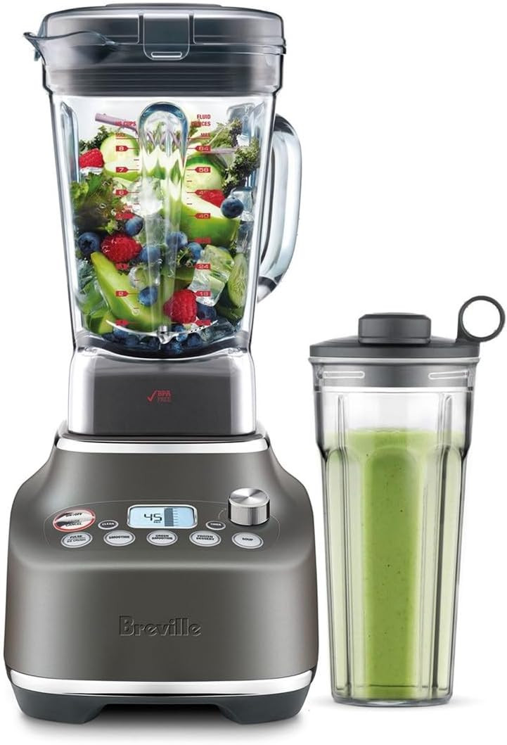 Breville BBL920OYS Super Q Commercial-Grade Home Blender, Oyster Shell | Amazon (US)