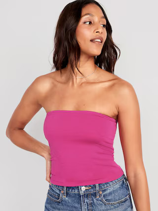 Cropped Tube Top for Women | Old Navy (US)