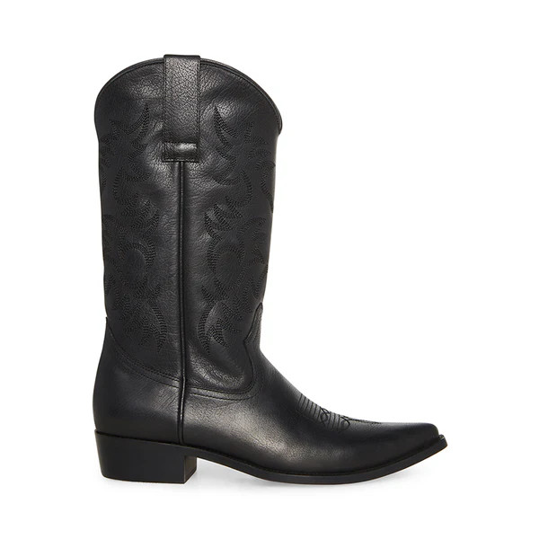 REYY BLACK LEATHER | Steve Madden (US)