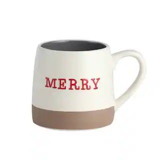 19oz. Merry Ceramic Mug by Celebrate It™ | Michaels | Michaels Stores