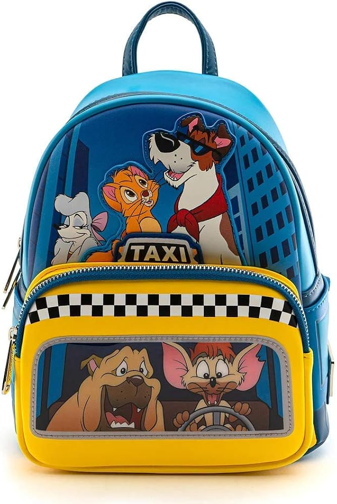 Loungefly Oliver and Company Taxi Ride Mini Backpack | Amazon (US)