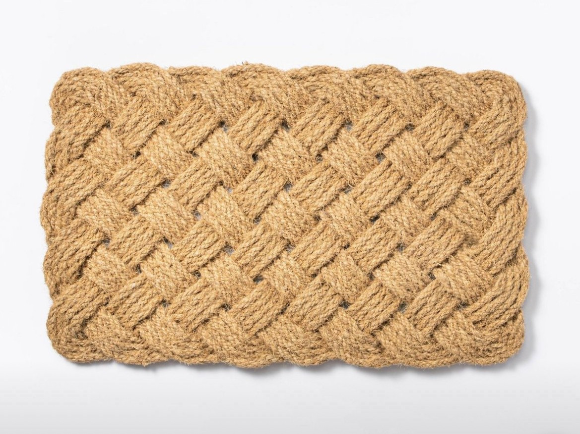 Love this doormat I just picked up, so simple and classic. Looks great with our patio decor! Back yard decor, front porch decor, front porch ideas

#LTKHome #LTKFindsUnder50 #LTKSeasonal