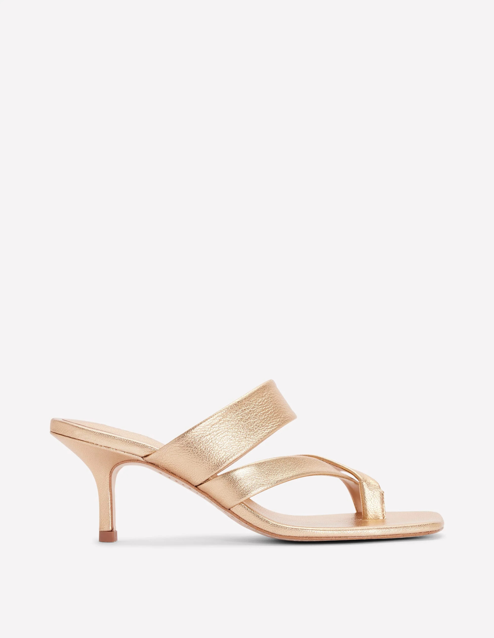 Toe Post Kitten Heels-Deep Wisteria | Boden (US)