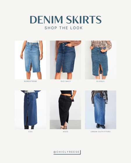 I’ve been loving the return of the denim skirt this season so wanted to share a few of my favorites, most under $100! 

#LTKstyletip #LTKunder100 #LTKSeasonal