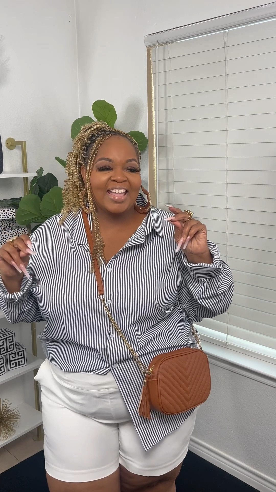 Cute casual plus size black and white look 

#LTKPlusSize #LTKOver40 #LTKStyleTip