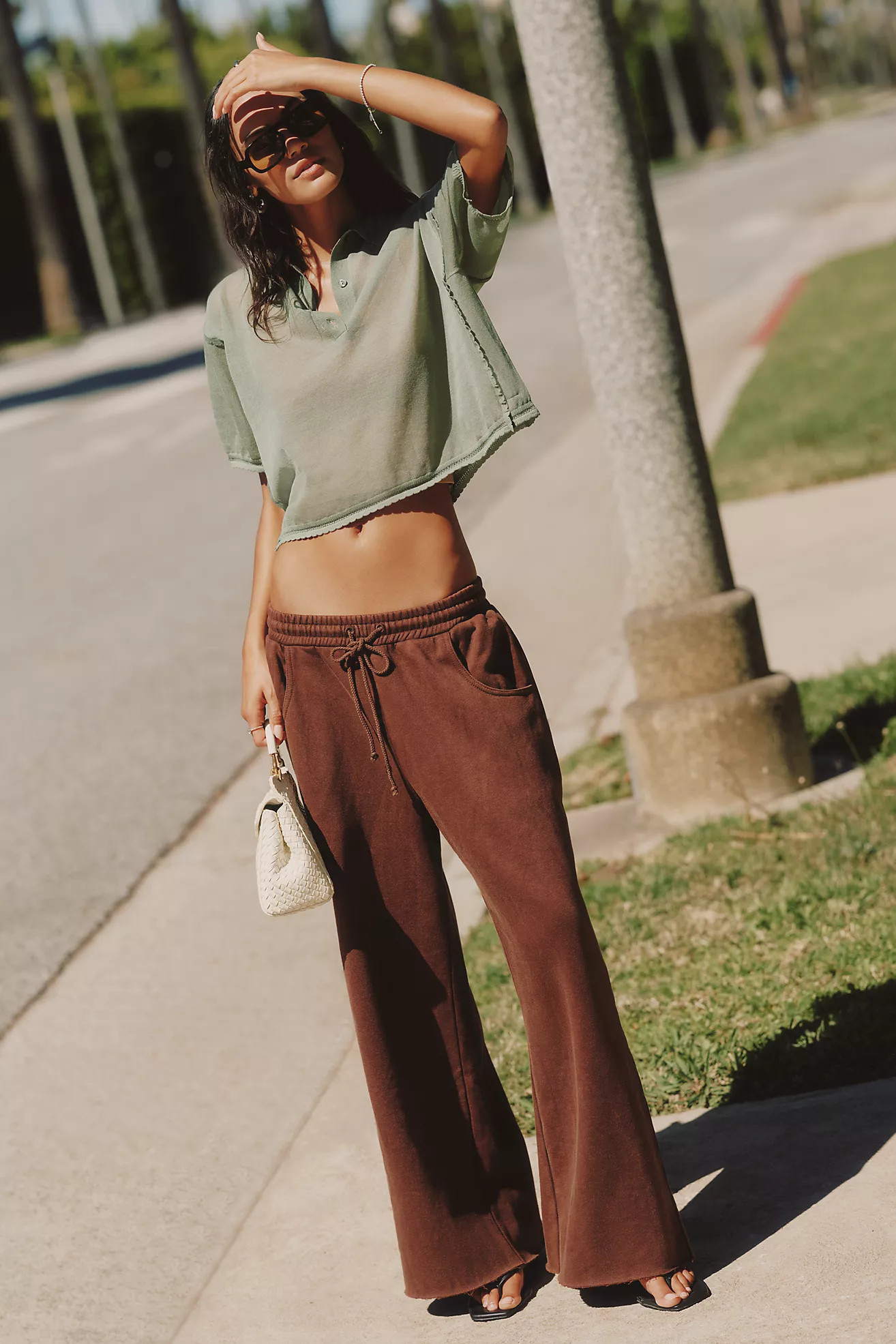 Daily Practice Easy Mile Wide Leg Pants | Anthropologie (US)