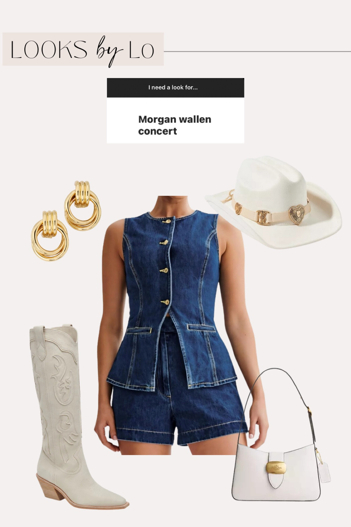Outfit idea for a country concert!! 

#LTKStyleTip #LTKSeasonal