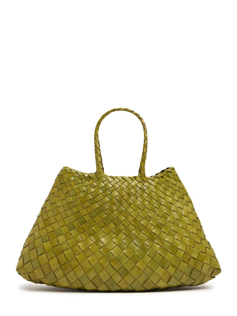 Small Santa Croce leather shoulder bag | Luisaviaroma