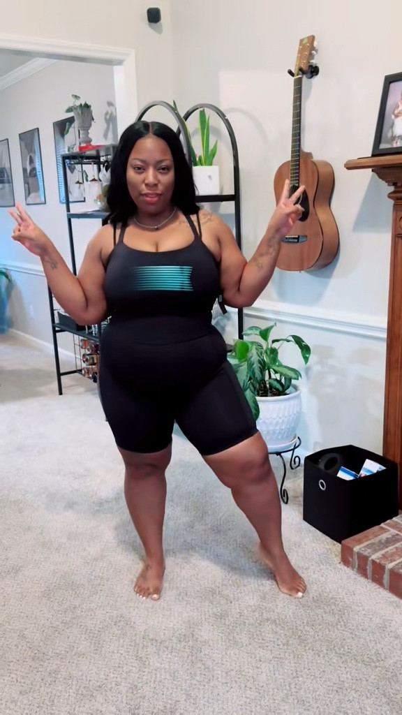 SAVAGE 💁🏾‍♀️

#LTKPlusSize #LTKFitness #LTKActive