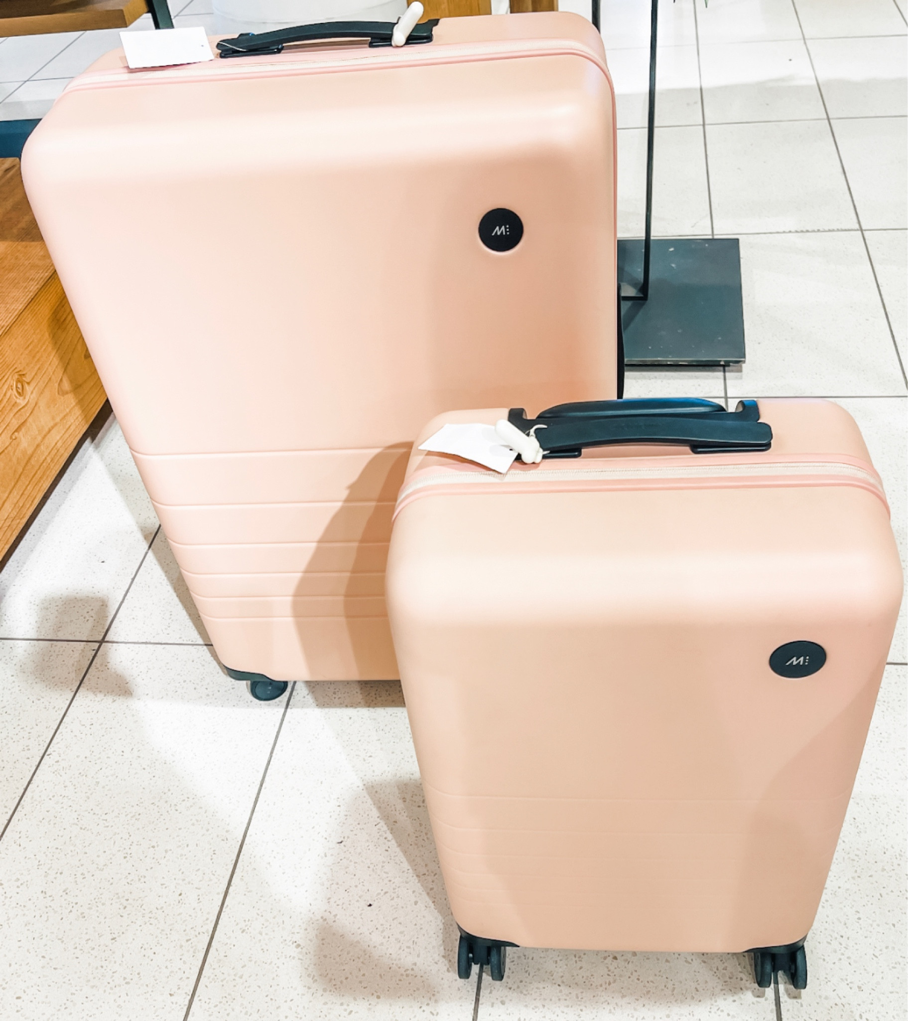 Found Monos luggage in #nordstrom 😁🙌🏻 This highly rated luggage brand truly delivers and is both functional and beautiful!💕💕The wheels are super smooth and easy to navigate, plus it’s super light and roomy inside! Comes in several colors, but of course this is my favorite 😉💕💕 It’s super worth it, now’s the time to upgrade your luggage while these babies are in stock😜😜🧳🧳




#travel #travelstyle #luggage #luggagestyle #neutrals #neutral bags #neutralluggage #monos #monosluggage #luggageset #luggagesets #cuteluggage

#LTKtravel #LTKstyletip #LTKitbag