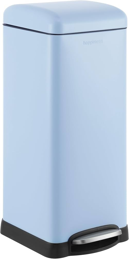 happimess HPM1007I Betty Retro 8-Gallon Step-Open Trash Can, Fingerprint Resistant, Modern, Minim... | Amazon (US)