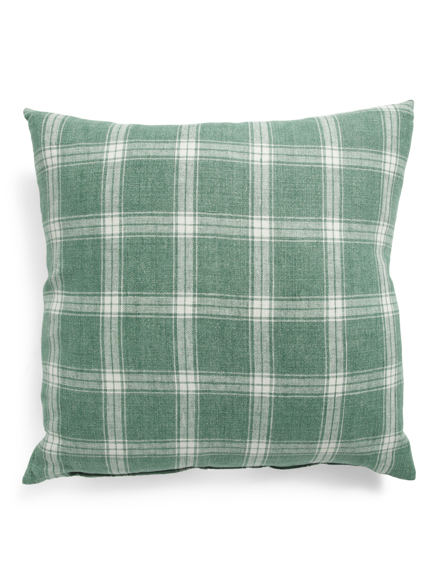 Made In Usa 22x22 Linen Preston Plaid Pillow | Home | Marshalls | Marshalls