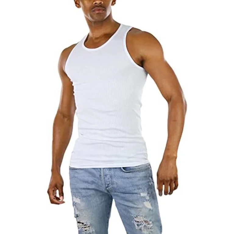 ToBeInStyle Men's A-Shirt Tank Top Muscle Shirt | Walmart (US)