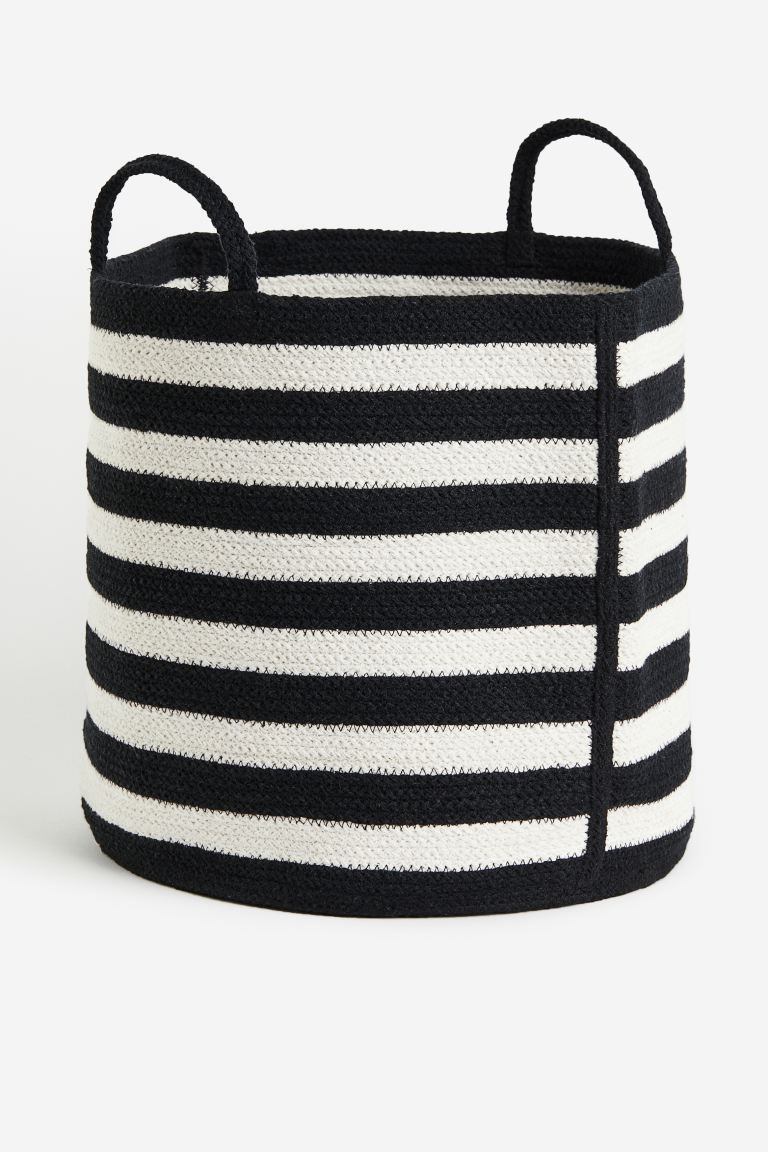 Cotton Storage Basket - Blue - Home All | H&M US | H&M (US + CA)