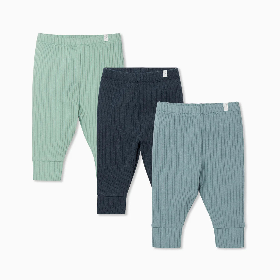 Ribbed Leggings 3 Pack | Baby Mori (US)