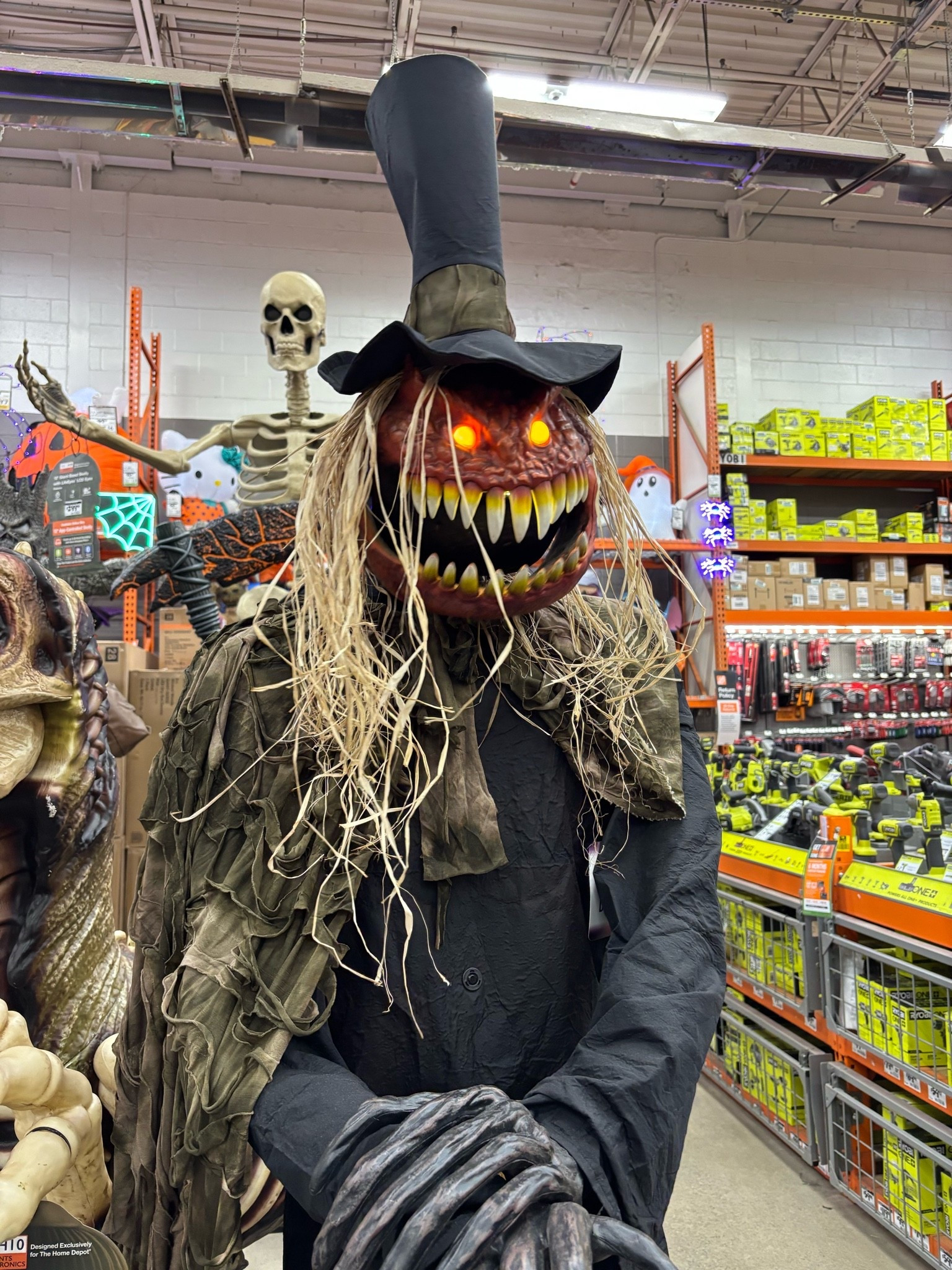Haunted animatronics for Halloween decor

#LTKSeasonal #LTKHome #LTKKids