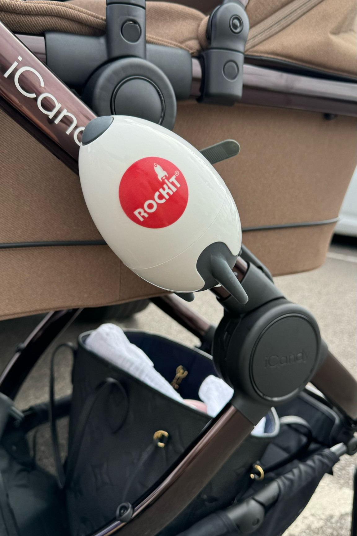 As a mum to a newborn I couldn’t live without this.

Does the rocking for me! Helps her stay asleep in the pram with the carrycot or car seat on, genius. 👶🏽🚀

#LTKkids #LTKbump #LTKbaby